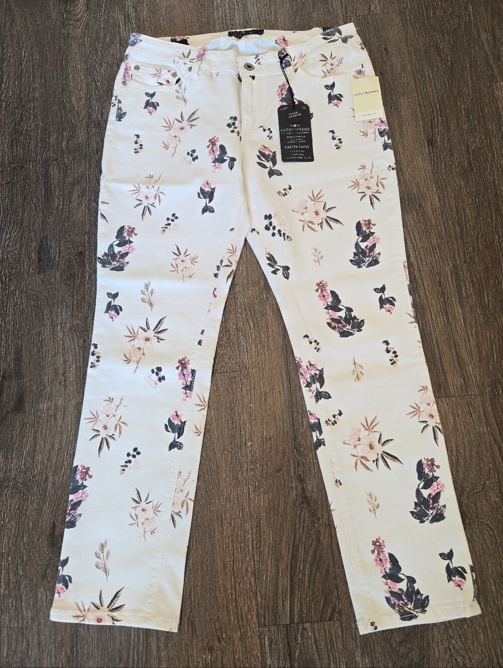 Womens Lucky Brand Lolita Capri Jeans Size 10 30 Curvy Stretch NWT Denim Fit